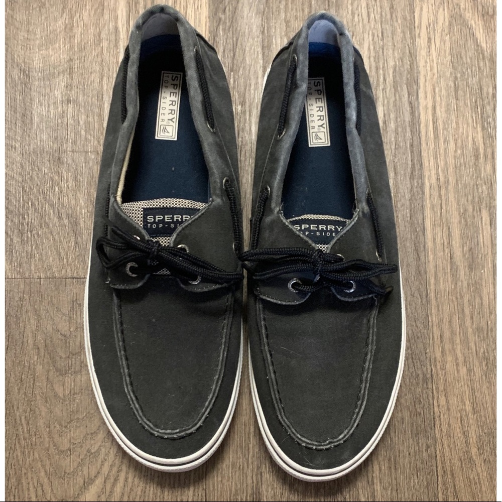 Men’s Black Sperry Top-Siders -Size 13